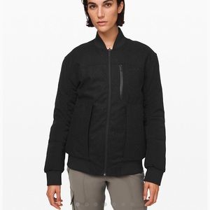 NWT Lululemon Roam Far Wool Bomber